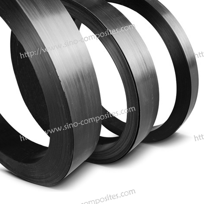 Carbon fiber strip for building