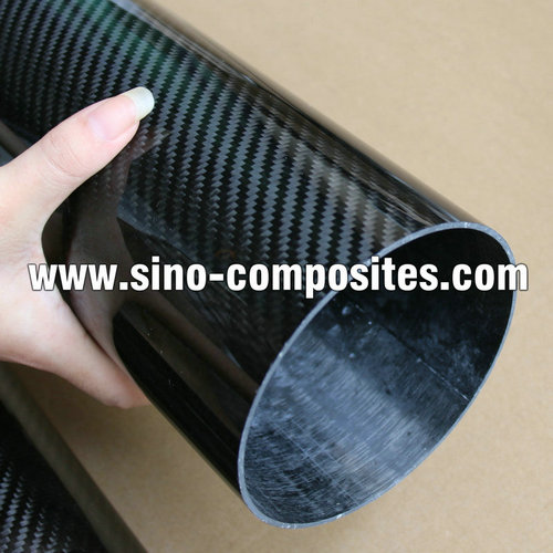 3K Twill Glossy Carbon Fiber Tube