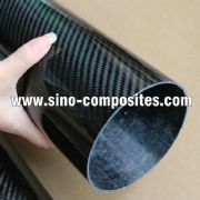 3K Twill Glossy Carbon Fiber Tube